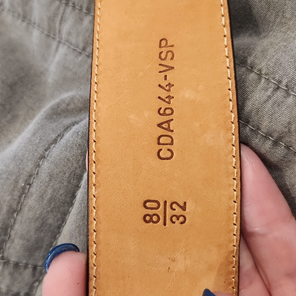 Versace Patent Leather Belt with Mirrored Buckle Size 80! - Picture 5 of 12